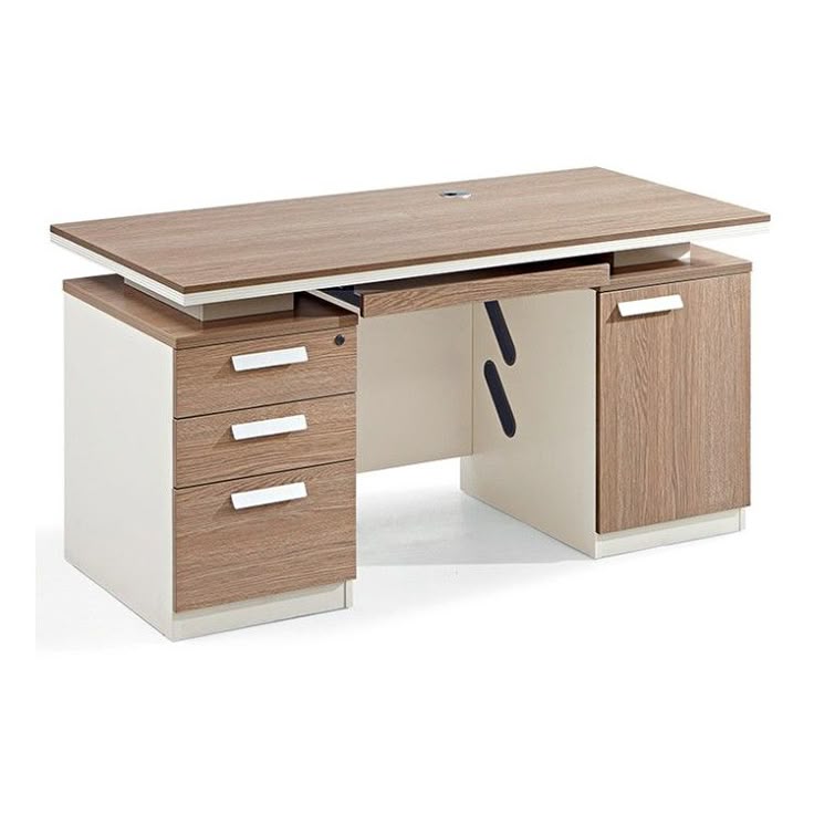 Modern L-shaped desk